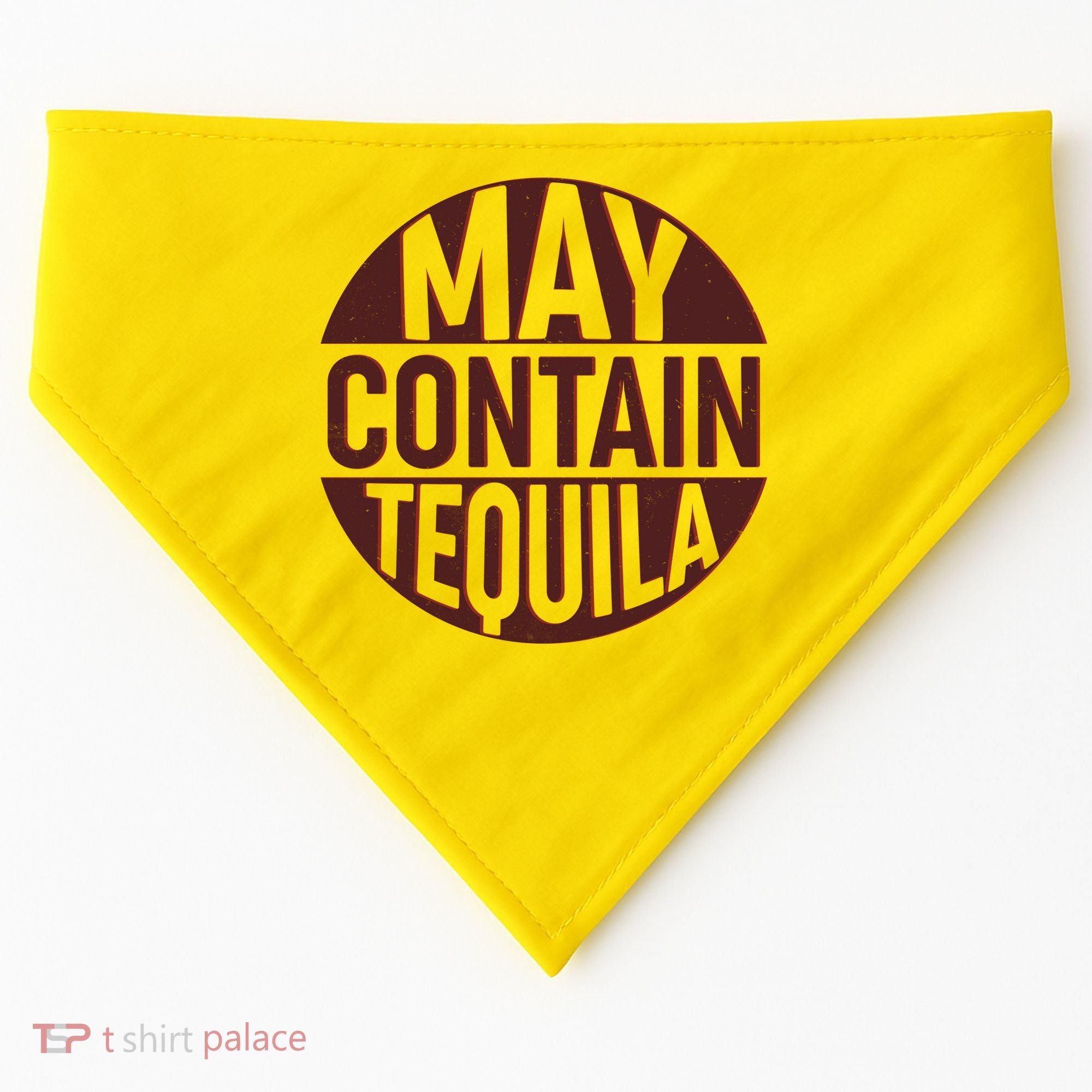 May Contain Tequila USA-Made Doggie Bandana