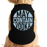 May Contain Vodka Doggie Tank thumb 0