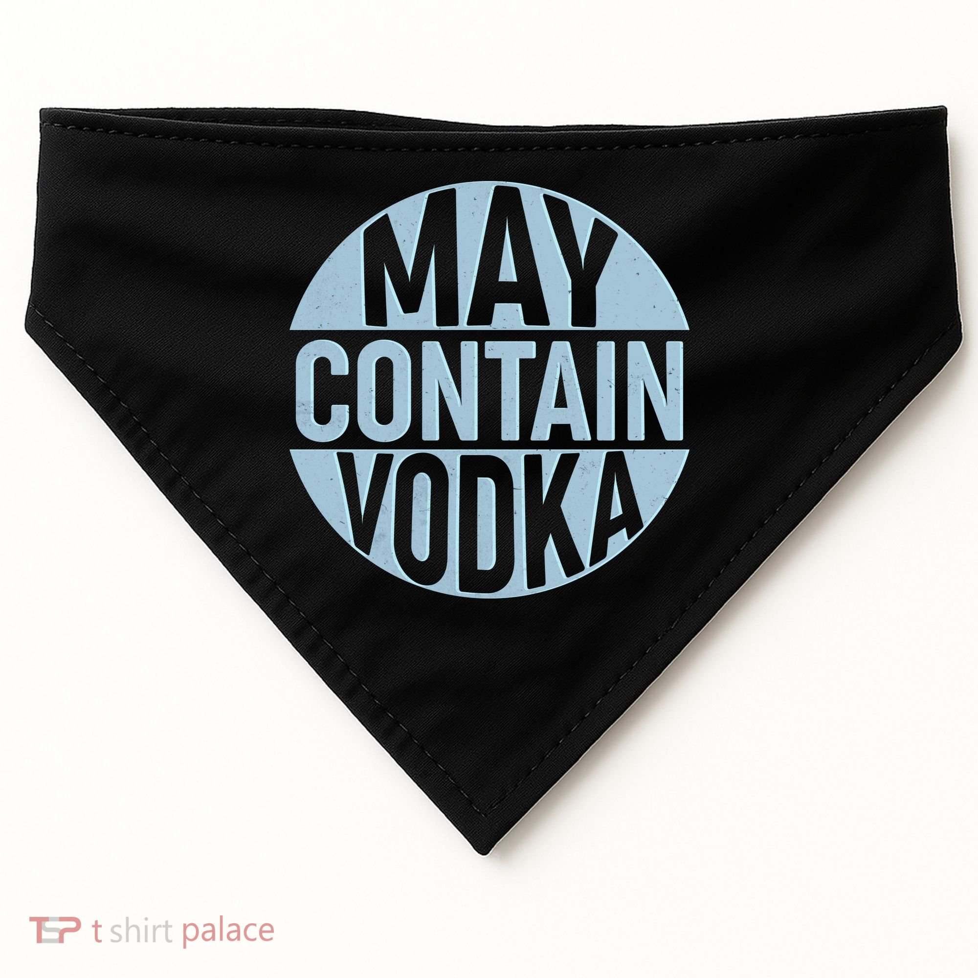 May Contain Vodka USA-Made Doggie Bandana
