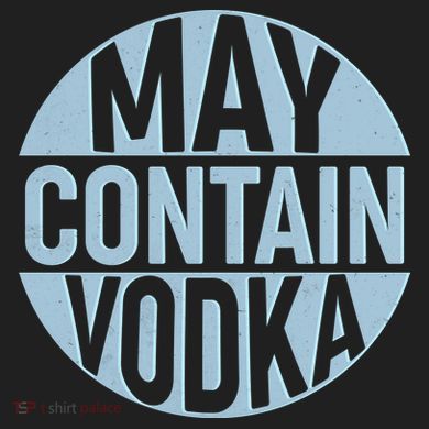 May Contain Vodka Women's Dry Zone Grid Polo