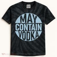 May Contain Vodka Kids Tie-Dye T-Shirt thumb 0