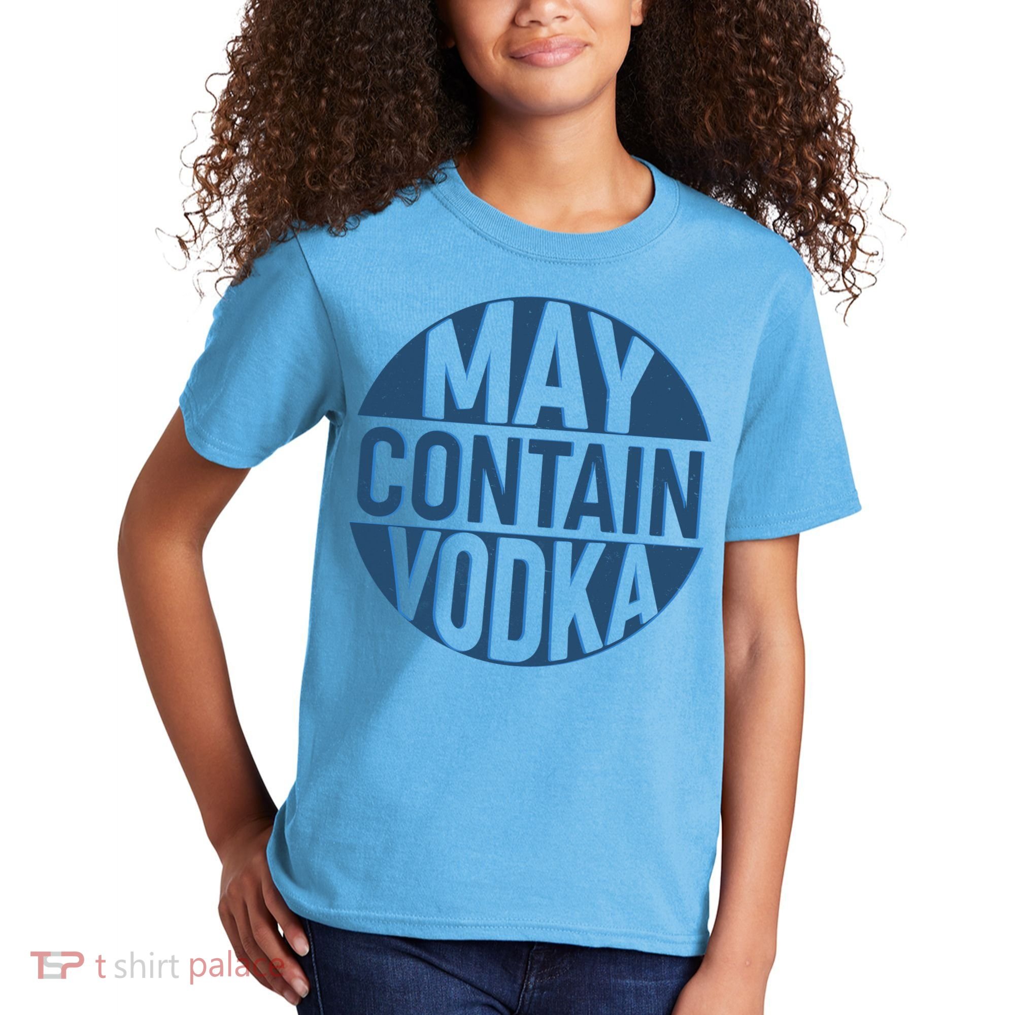 May Contain Vodka Kids T-Shirt