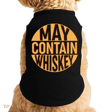 May Contain Whiskey Doggie Tank