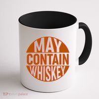 May Contain Whiskey Coffee Mug thumb 1