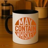 May Contain Whiskey Coffee Mug thumb 4