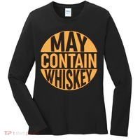 May Contain Whiskey Women's Long Sleeve Shirt thumb 0