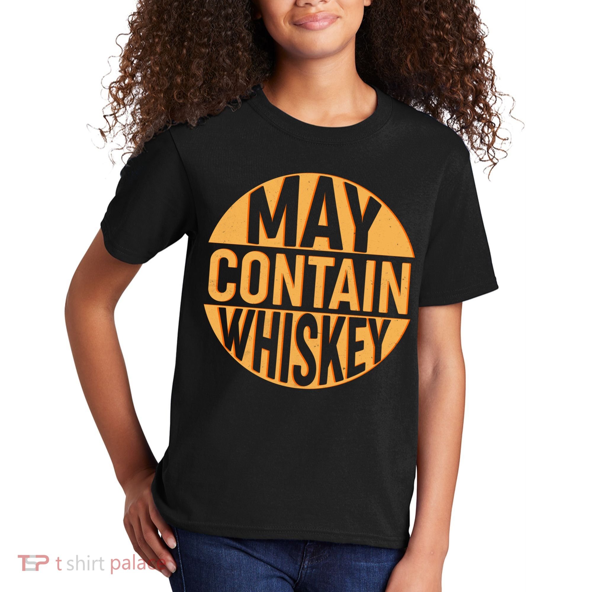 May Contain Whiskey Kids T-Shirt