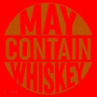 May Contain Whiskey Santa Hat thumb 1