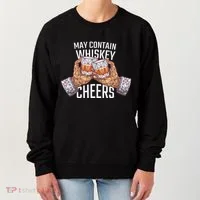 May Contain Whiskey Cheers Women's Sweatshirt thumb 0