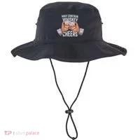 May Contain Whiskey Cheers Bucket Hat thumb 0