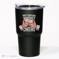 May Contain Whiskey Cheers Tumbler thumb 0