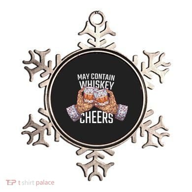 May Contain Whiskey Cheers Ornament