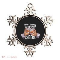 May Contain Whiskey Cheers Ornament thumb 0