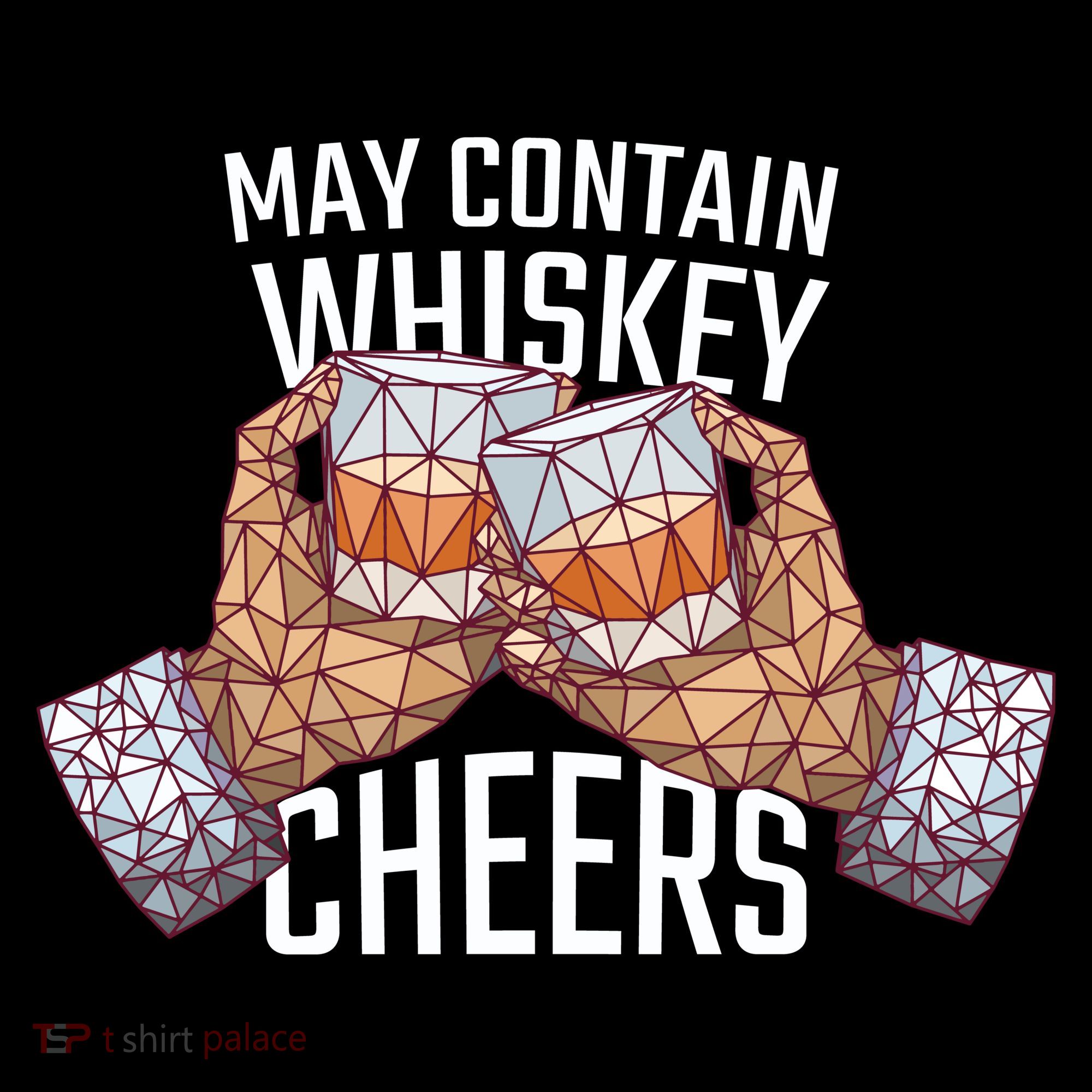 May Contain Whiskey Cheers Ornament