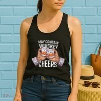 May Contain Whiskey Cheers Women's Tank Top thumb 2