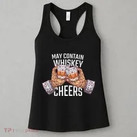 May Contain Whiskey Cheers Women's Tank Top thumb 3