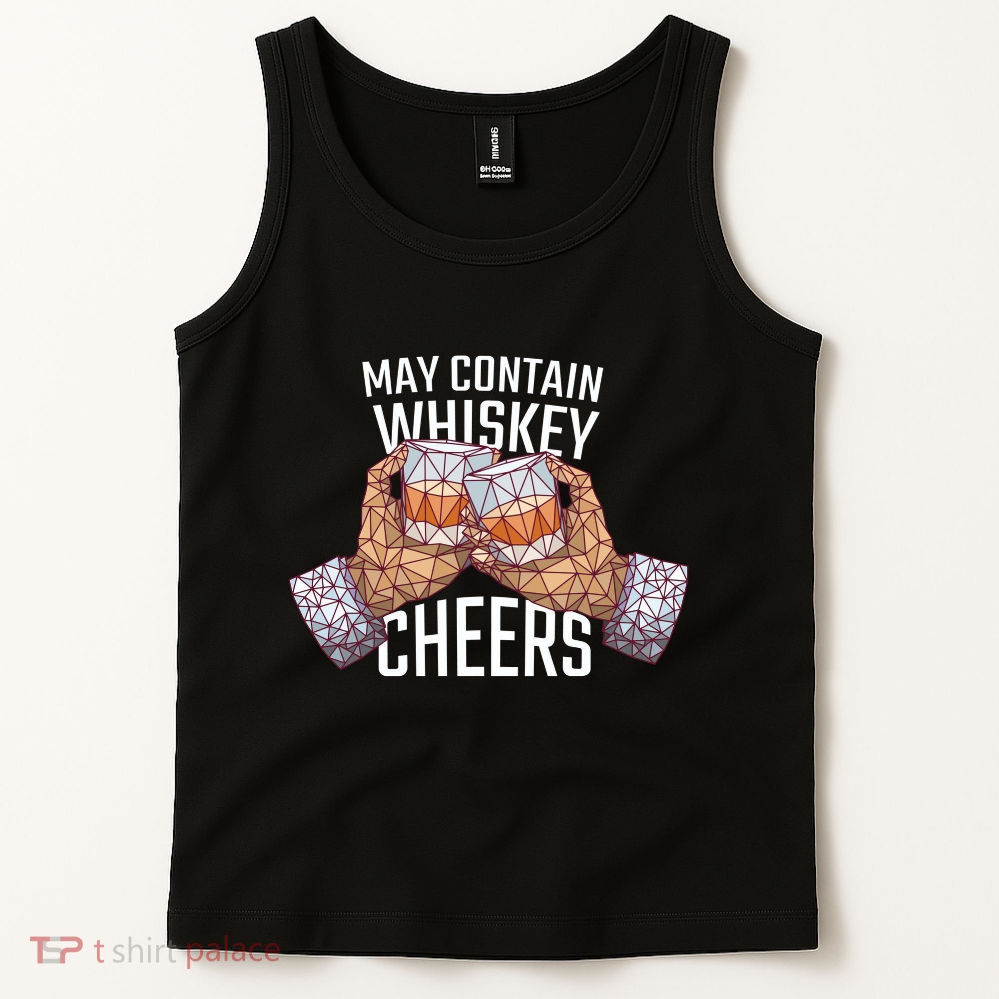 May Contain Whiskey Cheers Tank Top