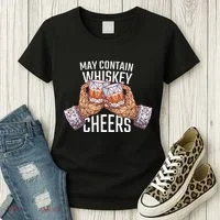 May Contain Whiskey Cheers Women's T-Shirt thumb 3