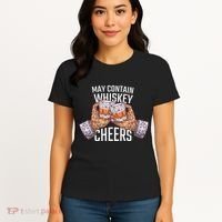 May Contain Whiskey Cheers Women's T-Shirt thumb 4