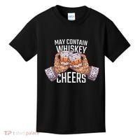 May Contain Whiskey Cheers Kids T-Shirt thumb 0