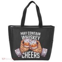 May Contain Whiskey Cheers Tote Bag thumb 0