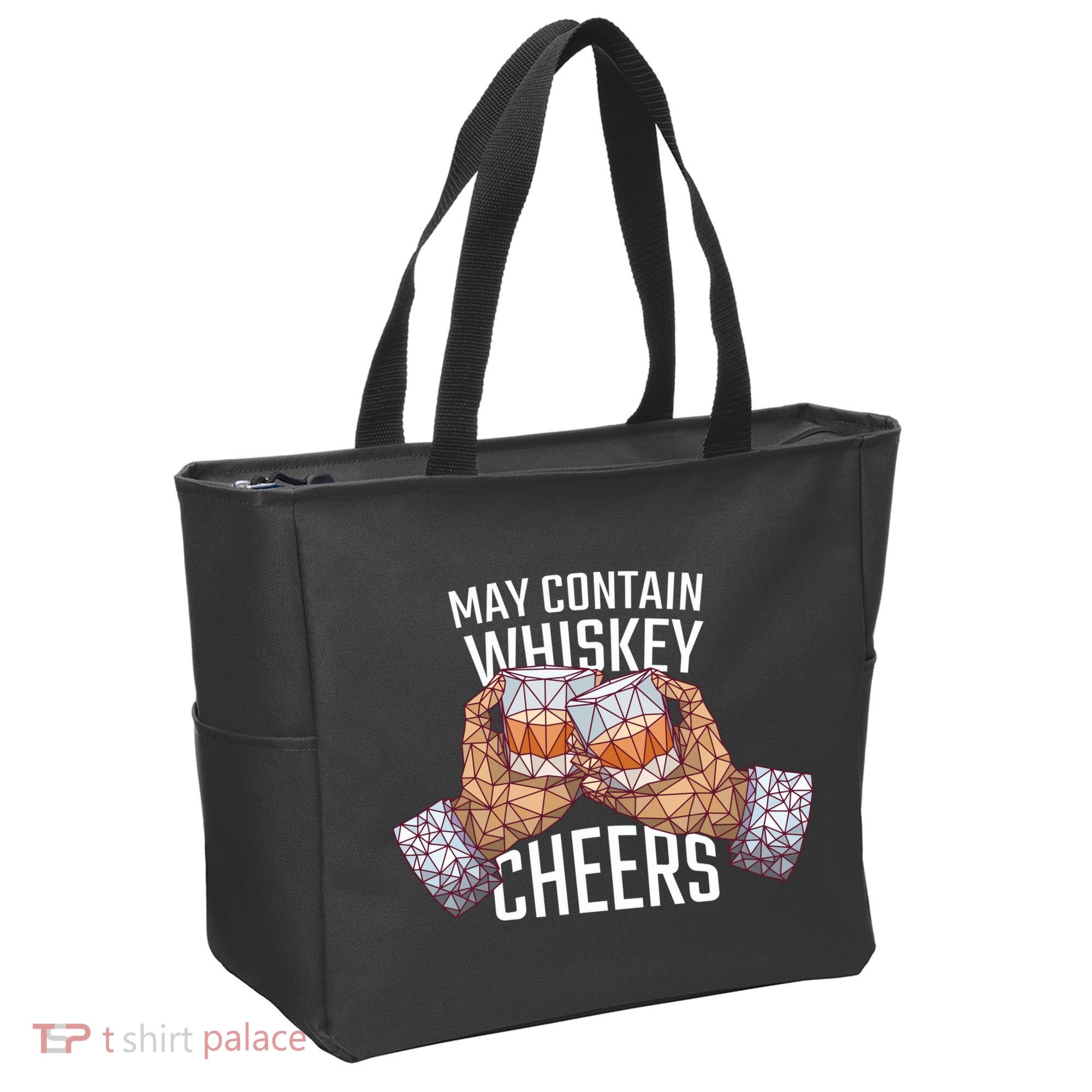 May Contain Whiskey Cheers Tote Bag