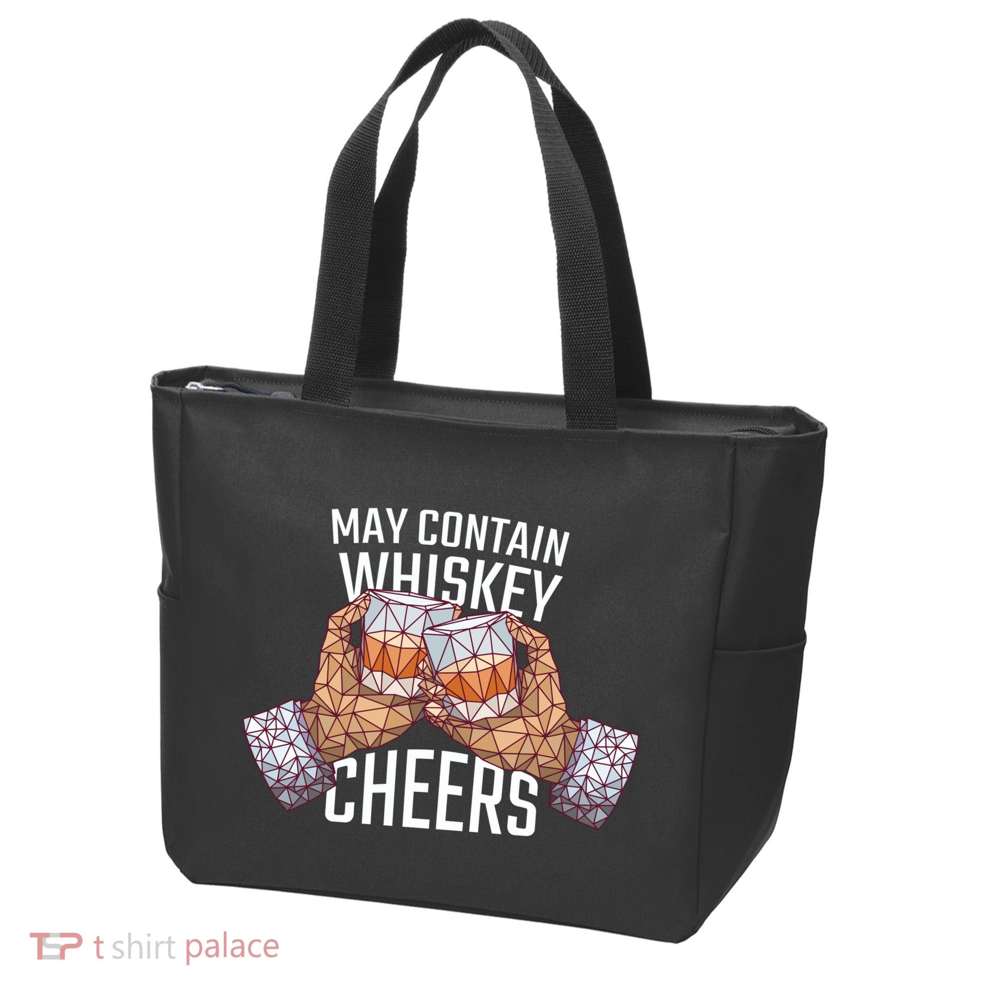 May Contain Whiskey Cheers Tote Bag