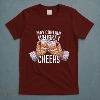 May Contain Whiskey Cheers T-Shirt thumb 5