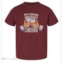 May Contain Whiskey Cheers Toddler T-Shirt thumb 0