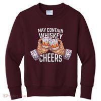 May Contain Whiskey Cheers Kids Sweatshirt thumb 0