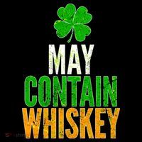 May Contain Whiskey Funny St Patricks Day Apron thumb 3