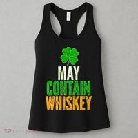 May Contain Whiskey Funny St Patricks Day Women's Tank Top thumb 3