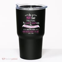 May Girl Sweet But Crazy Funny Birthday Tumbler thumb 0