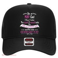 May Girl Sweet But Crazy Funny Birthday Hat thumb 0
