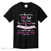 May Girl Sweet But Crazy Funny Birthday Kids T-Shirt thumb 0