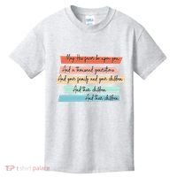May His Favor Be Upon You Quote Kids T-Shirt thumb 0