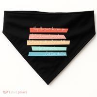 May His Favor Be Upon You Quote USA-Made Doggie Bandana thumb 0