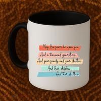 May His Favor Be Upon You Quote Coffee Mug thumb 2