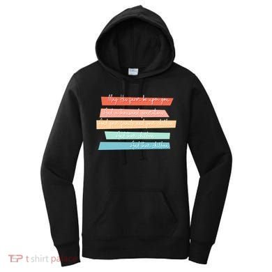 May His Favor Be Upon You Quote Women's Hoodie