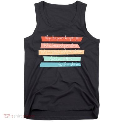 May His Favor Be Upon You Quote Tank Top