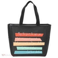 May His Favor Be Upon You Quote Tote Bag thumb 0