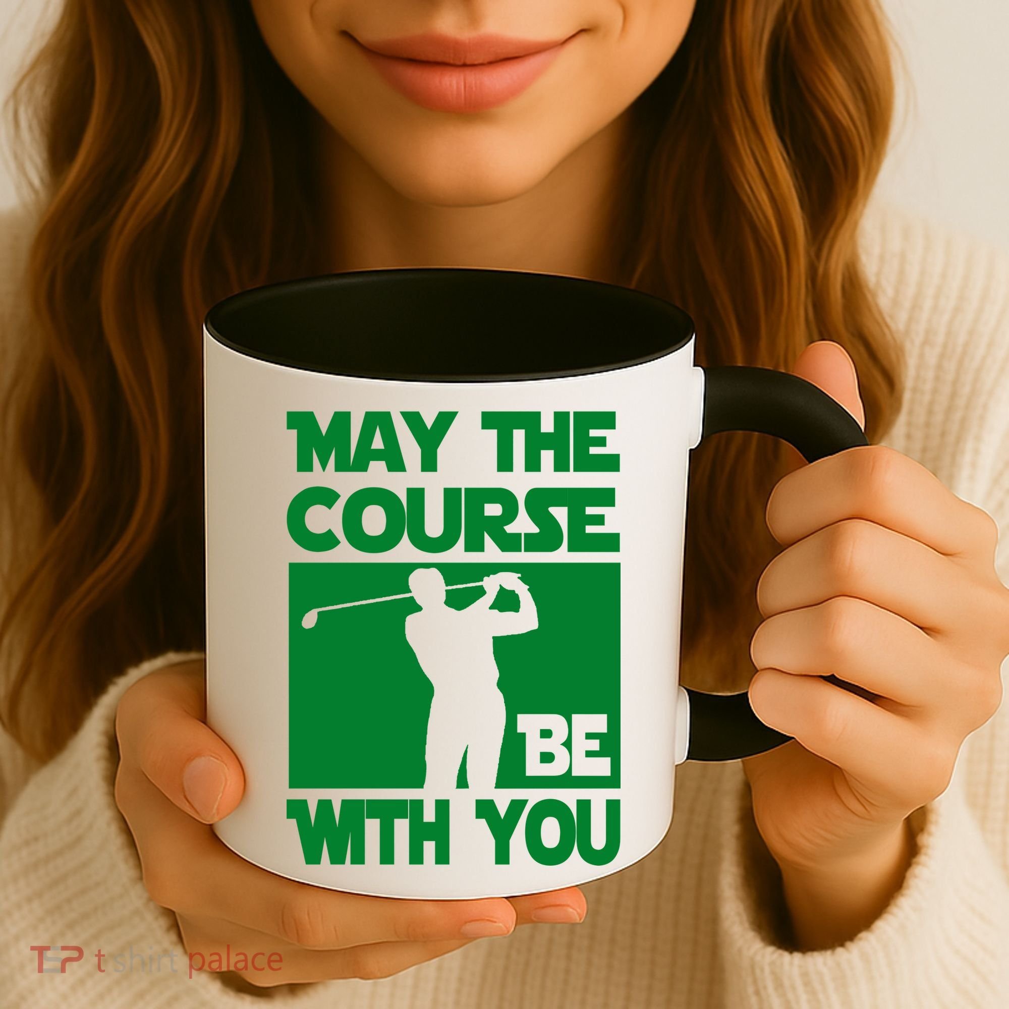 May The Course Be With You Coffee Mug