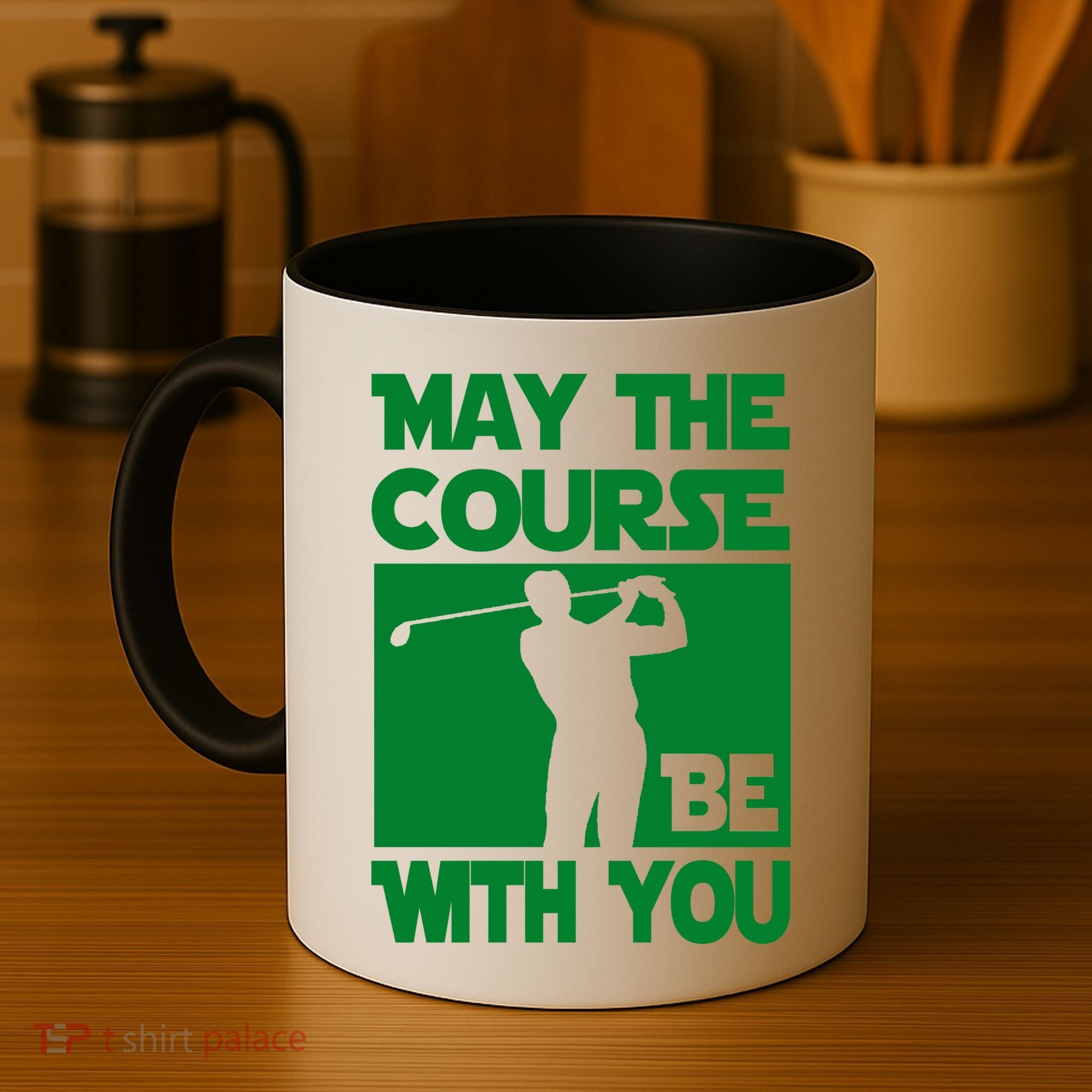 May The Course Be With You Coffee Mug