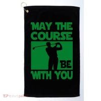 May The Course Be With You Golf Towel thumb 0