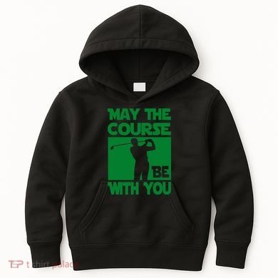 May The Course Be With You Kids Hoodie