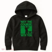 May The Course Be With You Kids Hoodie thumb 0