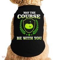 May The Course Be With You Golfing Doggie Tank thumb 0