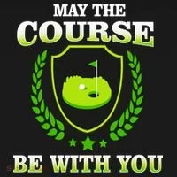 May The Course Be With You Golfing Doggie Tank thumb 4