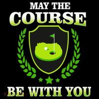May The Course Be With You Golfing Apron thumb 3
