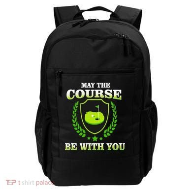 May The Course Be With You Golfing Backpack